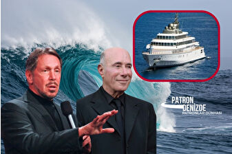 Süper yat Rising Sun’da Larry Ellison ve David Geffen’in farklı yazılan güç hikayeleri