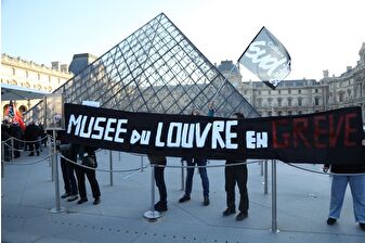 Louvre Müzesi’nde çalışanlar greve gitti, yoğun turizm sezonu öncesi kapanma tehlikesi