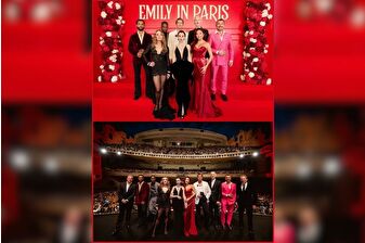 Emily in Paris'in galasında oyuncular göz kamaştırdı