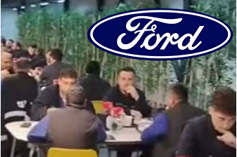 Ford ve Federal Mogul'da düşük zam teklifine gece çalışan işçilerden yemekhane eylemiyle tepki