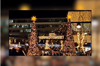 Berlin'de renkli Noel pazarları ziyaretçilerini ağırlıyor