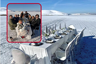 Pınar Sabancı’dan Çıldır Gölü’nde dikkat çeken paylaşım