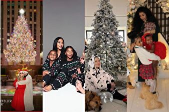 Dünyaca ünlü isimler Noel'i sevdikleriyle geçirdi ve renkli görüntülerini paylaştı