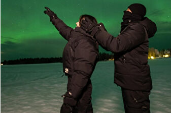 Arda Güler'in sevgilisiyle buz diyarında sıcak anları