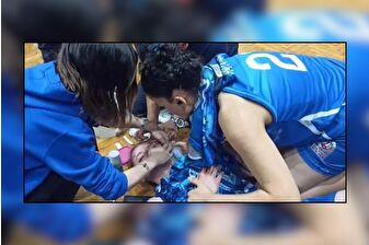 Mersin'de Türkiye Kadınlar Basketbol Ligi maçında oyuncular arasında yaralamalı kavga şoku