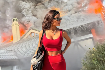 Oyuncu Aslıhan Karalar’ın Riva’daki evinde yangın çıktı