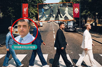 Galatasaray'dan Liverpool maçı öncesi Beatles'lı Abbey Road yürüyüşlü mesaj
