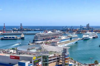 Global Ports Holding, Kanarya Adaları'ndaki limanda yeni bir kruvaziyer terminalini tamamlayıp faaliyete geçirdi