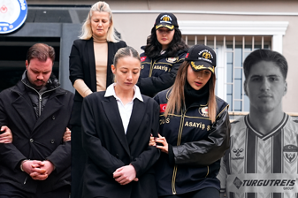 Ümraniye'de futbolcunun silahlı saldırıda öldürülmesine ilişkin yakalanan, aralarında Aleyna Kalaycıoğlu ve annesinin de bulunduğu 10 zanlı adliyede