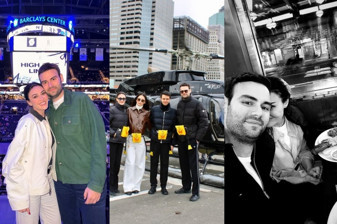 Faruk Sabancı ve Esra Bilgiç Amerika turunda