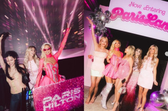 Paris Hilton'dan 'Barbie Rüya Evi' temalı doğum günü partisi