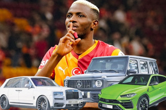 Galatasaray’ın 75 milyon uroluk yıldızı Victor Osimhen, sahadaki hızını garajına taşıdı; lüks araç koleksiyonunun toplam değeri 300 milyon TL
