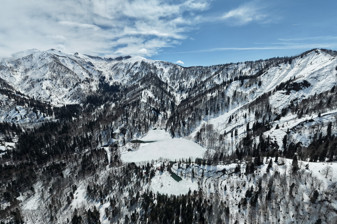 Borçka Karagöl karla kaplandı