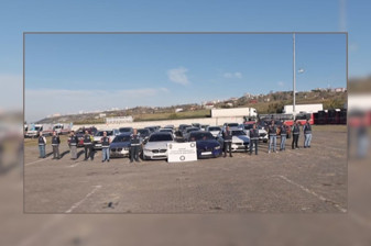 13 ilde 'Satır 2' isimli eş zamanlı change araç operasyonu yapıldı