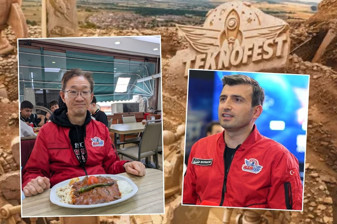 Japon Büyükelçi Tamura Masami, TEKNOFEST montuyla iskender paylaşımı yaptı, Selçuk Bayraktar'dan Urfa daveti geldi