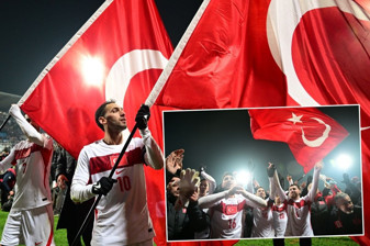 A Milli Futbol Takımı, Kosova'yı yendi 24 yıllık hasrete son vererek Dünya Kupası'na katılmaya hak kazandı