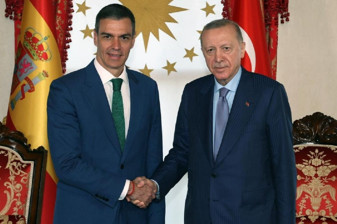 Cumhurbaşkanı Erdoğan, İspanya Başbakanı Sanchez ile görüştü