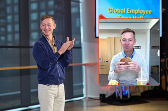 McDonald's'ın CEO'su Chris Kempczinski, tadım testinde alay konusu olmasını, annesinden aldığı görgü kuralları tavsiyesine bağladı