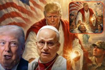 Papa 14’üncü Leo'yu eleştiren Trump, kendisinin Hazreti İsa gibi tasvir edildiği görseli paylaştı