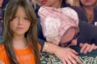 Merhum iş insanı Süleyman Toplusoy ile eşi İpek Toplusoy'un 10 yaşındaki kızları Selin Toplusoy son yolculuğuna uğurlandı