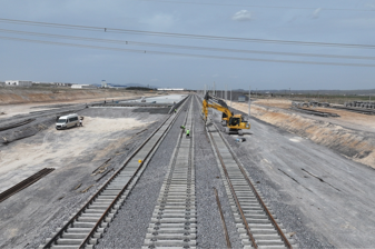 Sanayicinin ihracatını kolaylaştıracak demir yolu lojistik merkezinin yüzde 70'i tamamlandı