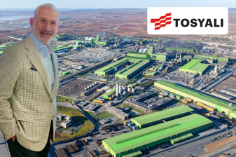 Baklava yufkası gibi sac üretmeye başlayan Tosyalı, 2.5 milyar dolarlık yatırımla dünyada ilk 20’ye girecek