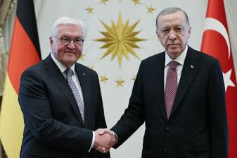 Cumhurbaşkanı Erdoğan, Almanya Cumhurbaşkanı Steinmeier ile görüştü