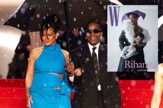 Rihanna kızıyla ilk kez objektif karşısında