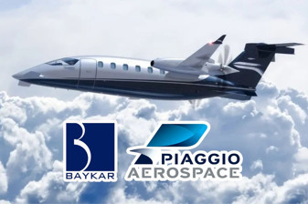 Baykar’ın satın aldığı Piaggio Aerospace uzun süre sonra katıldığı ilk fuarda iki uçak siparişi aldı