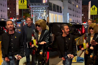 Anna Wintour gülümsemesiyle şaşırttı