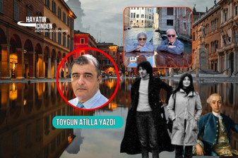 Casanova'nın şehri Venedik'te Özkök çiftinin fotoğrafının anlattıkları