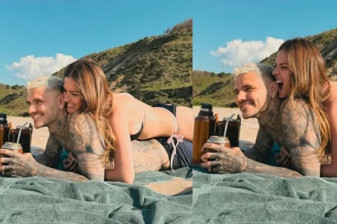 Derbi galibiyetinin ardından Mauro Icardi soluğu Şile sahillerinde aldı