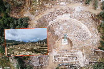 Muğla'da 'Gladyatörler Kenti' olarak bilinen Stratonikeia Antik Kenti tiyatrosu bu yaz etkinliklere açılacak