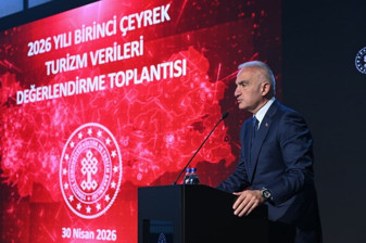 Bakan Ersoy, Türkiye’nin turizmde ilk çeyrekte güçlü performans gösterdiğini açıkladı