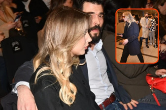 Oyuncu Akın Akınözü yeni aşkı Melis Uzunoğlu'nu Kenan Doğulu konserinde ilan etti