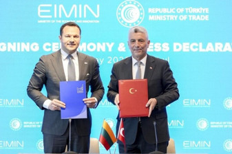 Türkiye ile Litvanya arasında ticaret hacmi için yeni hedef 1,5 milyar dolar