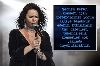 Sıraya giren kişi sayısı gündem oldu, Şebnem Ferah’ın konser biletleri 30 dakika içerisinde tükendi