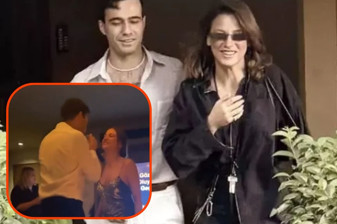 Serenay Sarıkaya ile Mert Demir’den romantik dans