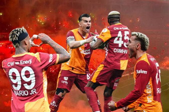 Galatasaray, Antalyaspor'u yendi şampiyonluğunu ilan etti