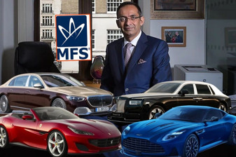 MFS şirketinin kurucusu Paresh Raja, şirketin parasını zimmetine geçirmekle ve lüks otomobil filosu almakla suçlanıyor
