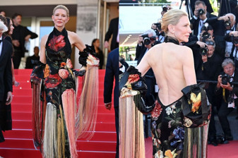 Cate Blanchett’ten Cannes’da Givenchy şov