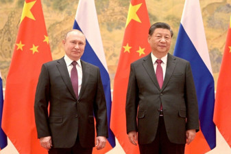 Çin Devlet Başkanı Şi Cinping ve Rusya Devlet Başkanı Vladimir Putin Pekin'de bir araya geldi