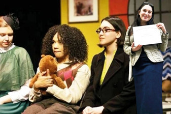 2012 LGS şampiyonu ve yüzde 92 görme engelli Dolunay, karanlığın perdesini New York'ta yırttı