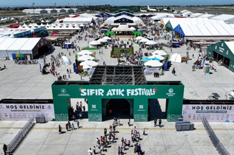 'Enerjide Verimlilik, Gelecekte Dönüşüm' temasıyla Sıfır Atık Festivali Atatürk Havalimanı'nda başladı