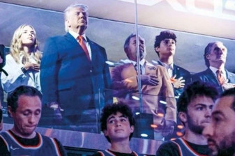 Trump, görevdeyken NBA finaline katılan ilk ABD Başkanı oldu ancak maçta yuhalandı