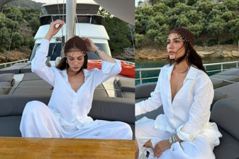 Demet Özdemir'den günlüğü 75 bin TL'lik poz