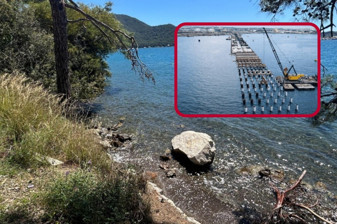 Marmaris'te 220 bağlama kapasiteli Yat/Tekne Bağlama İskelesi Projesi için hazırlanan dosya, Muğla Valiliği'ne sunuldu