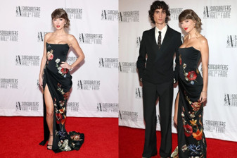 Taylor Swift, Givenchy kıyafetiyle Songwriters Hall of Fame ödül gecesine katıldı