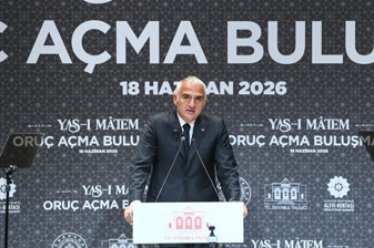 Kültür ve Turizm Bakanı Ersoy, 'Yas-ı Muharrem Orucu Buluşması'na katıldı