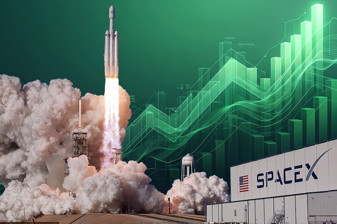 SpaceX hisselerinin yakıtı bitti, üç günlük yükselişin ardından geriledi